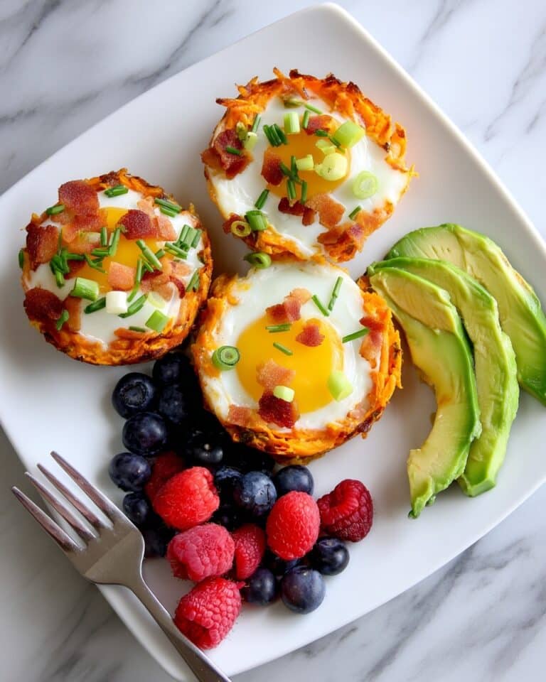 Sweet Potato Bacon and Egg Breakfast Cups Recipe