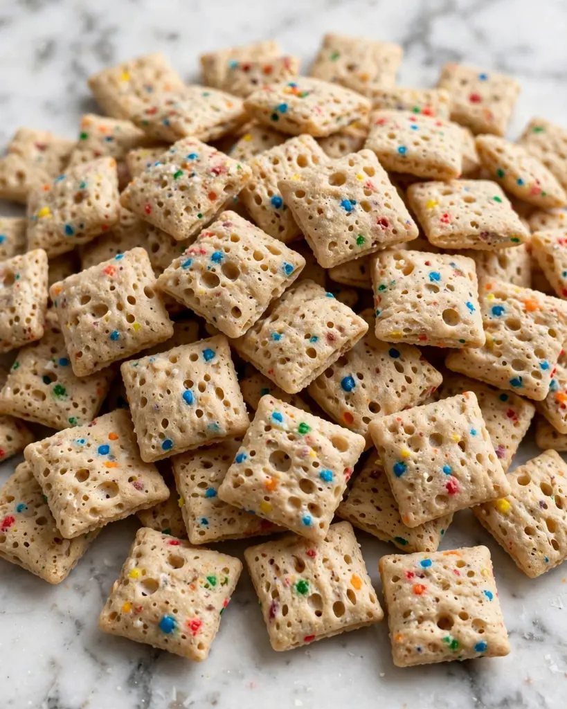 Cake Batter Muddy Buddies Recipe