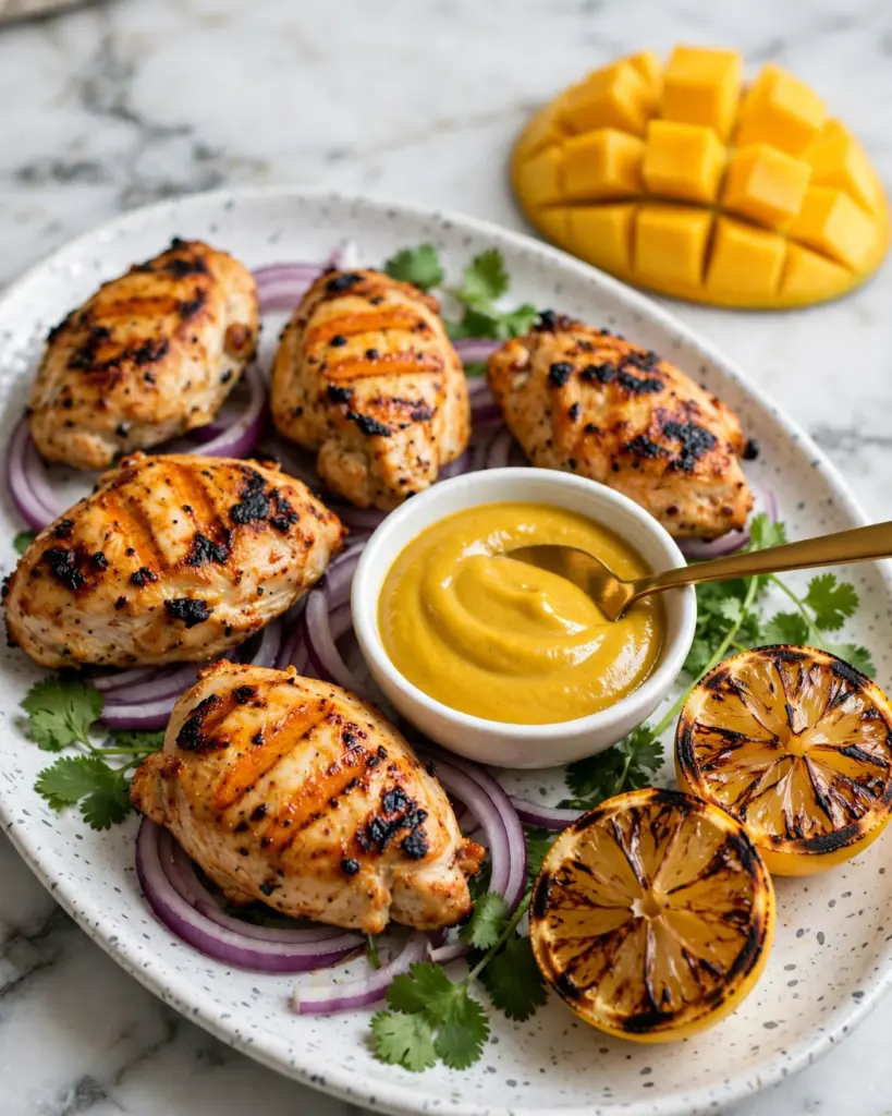 Grilled Mango Lime Chicken Recipe
