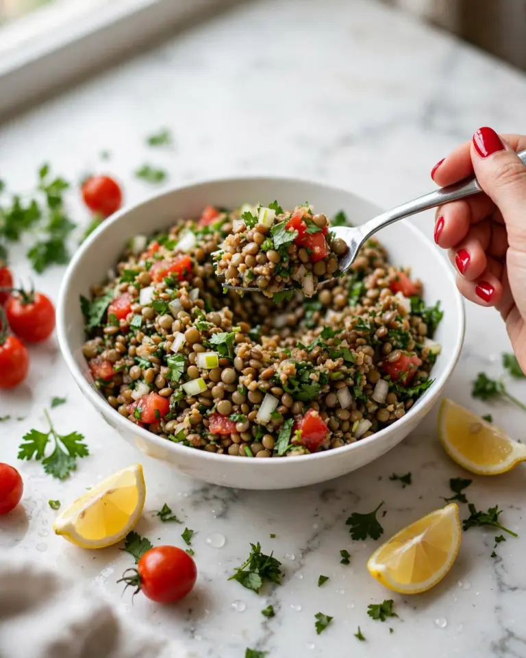 Lentil Tabbouleh Recipe