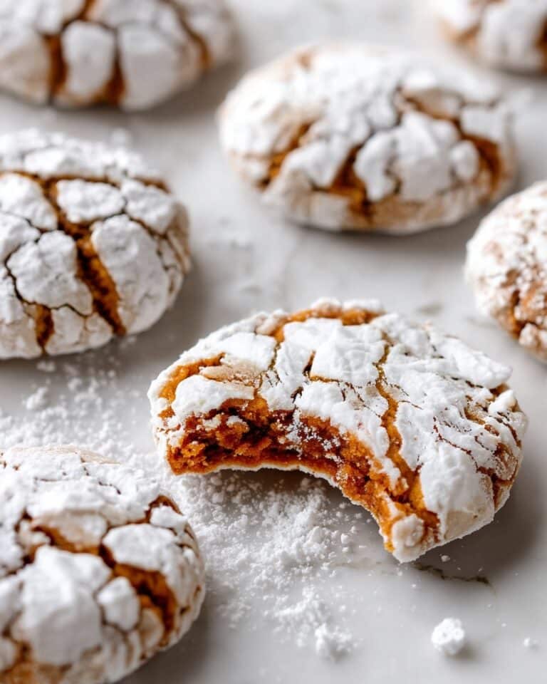 Gingerbread Crinkle Cookies Recipe