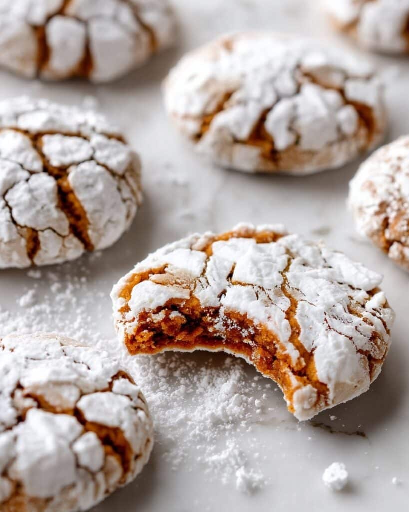 Gingerbread Crinkle Cookies Recipe
