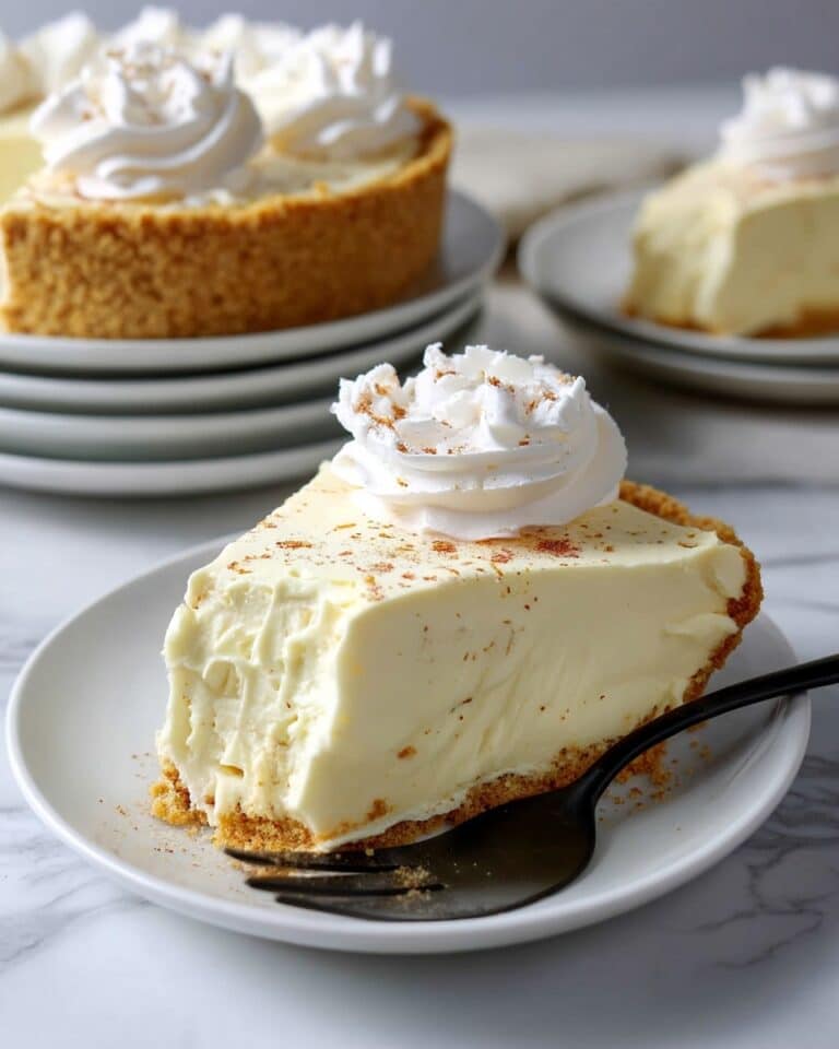 No-Bake Eggnog Pie Recipe