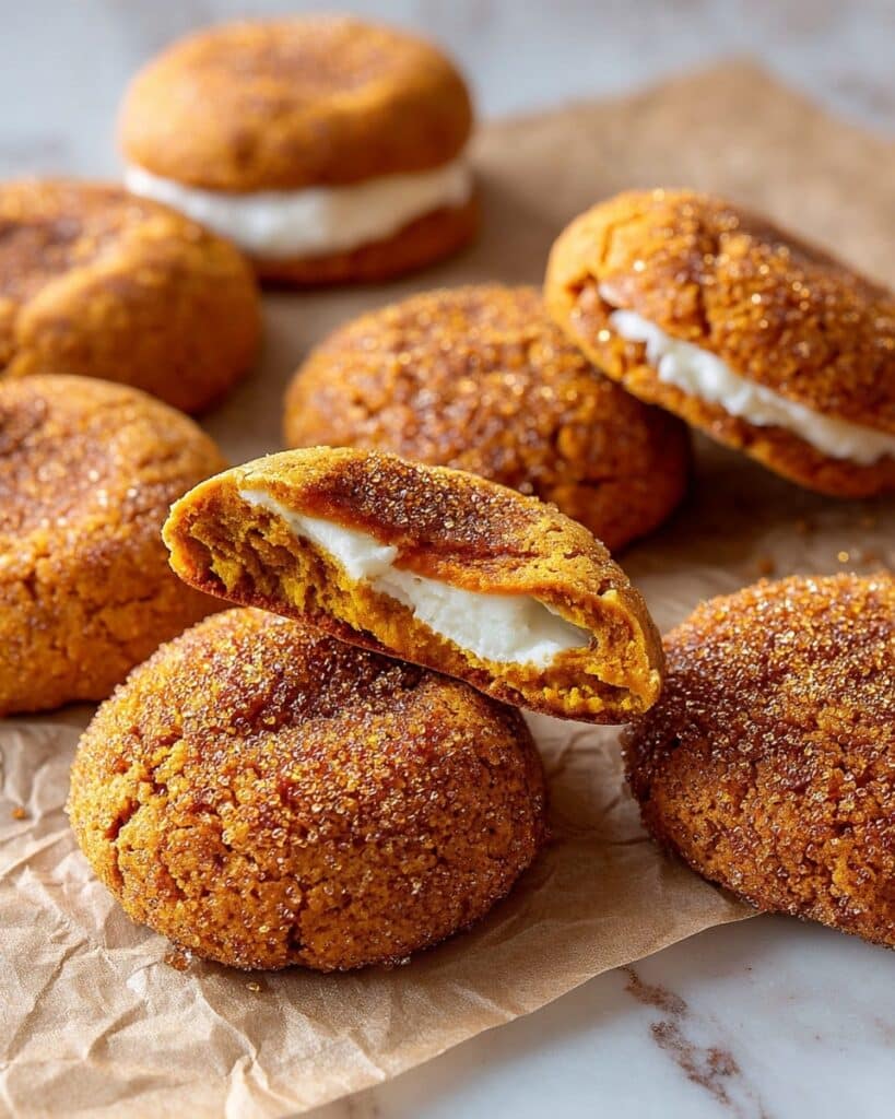 Soft Baked Pumpkin Cheesecake Cookies Recipe