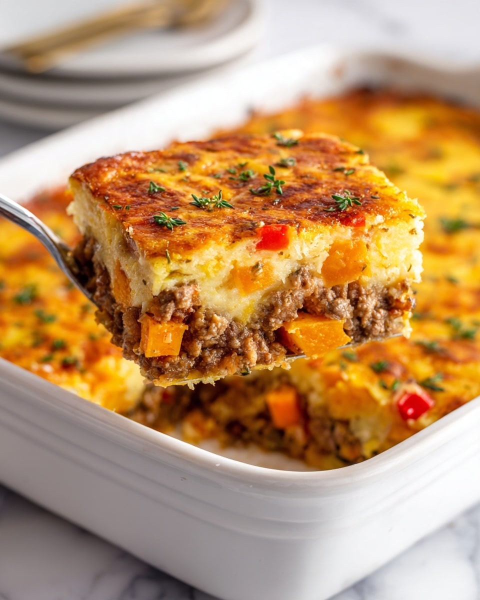 Sweet Potato, Sausage and Egg Breakfast Casserole Recipe