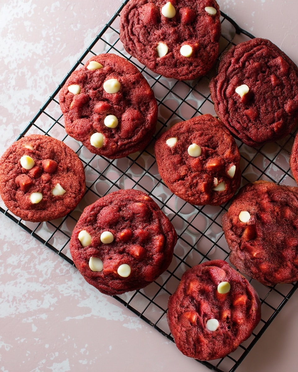 Red Velvet Cookies Recipe