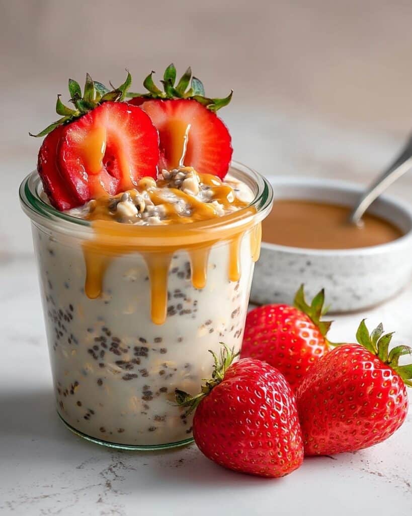 Salted Caramel Overnight Oats Recipe