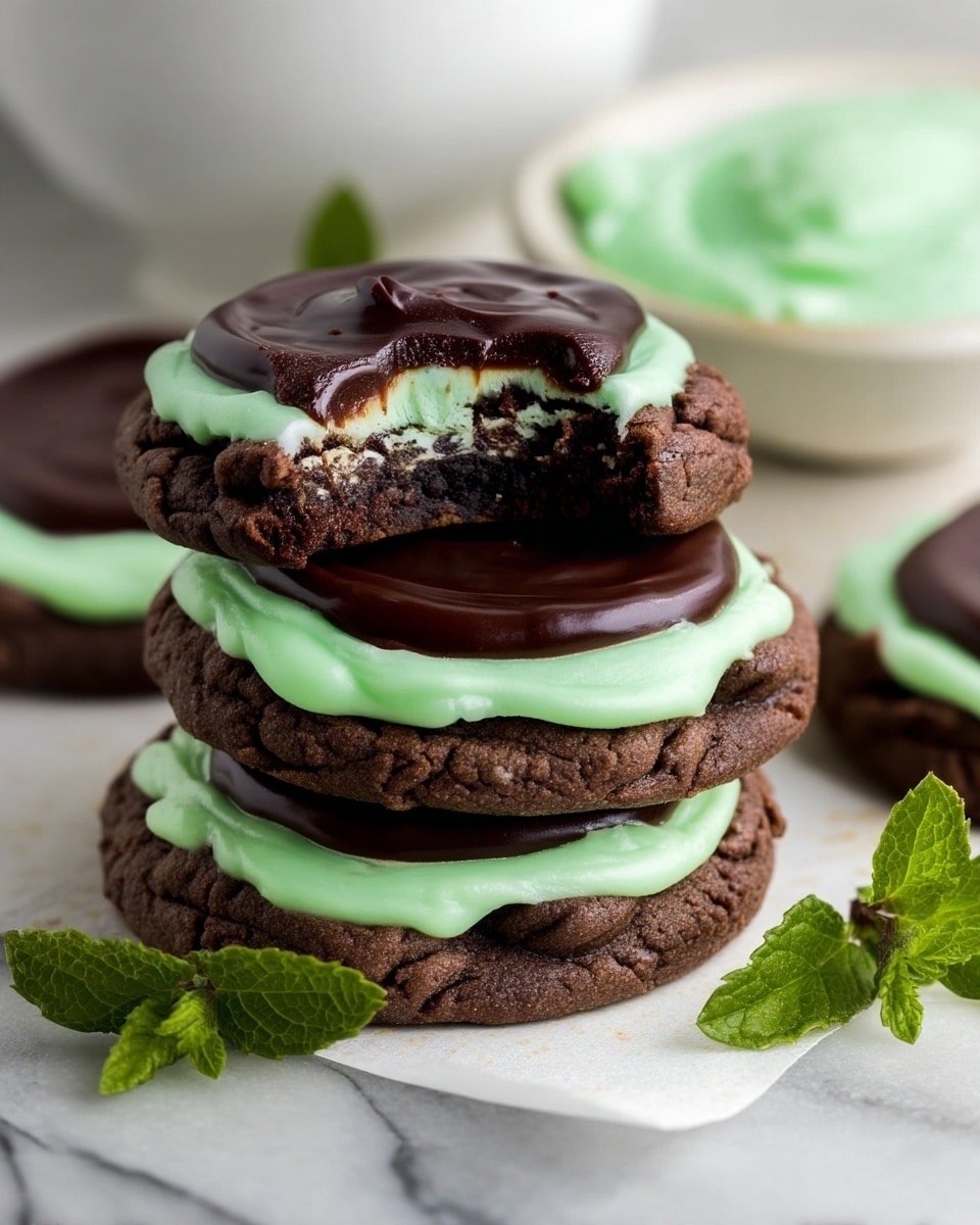 Grasshopper Cake Mix Cookies Recipe