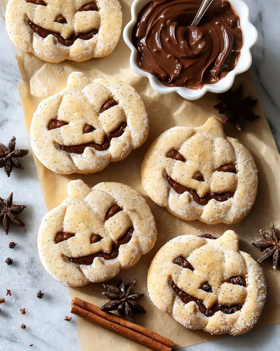 Nutella Pumpkin Cookies Recipe