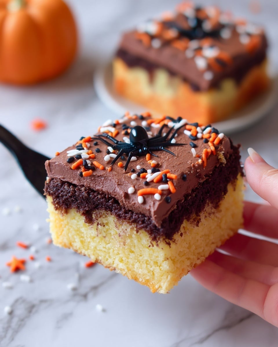 Halloween Poke Cake Recipe