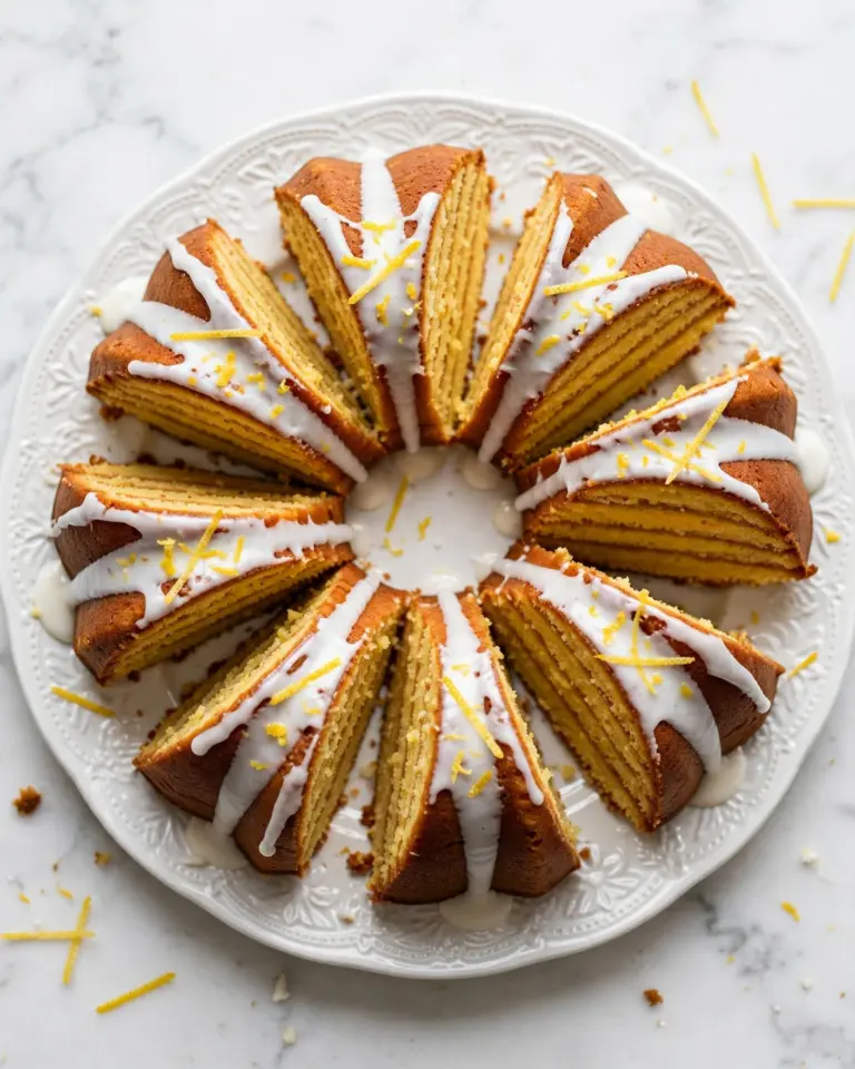 Limoncello Lemon Cake Recipe