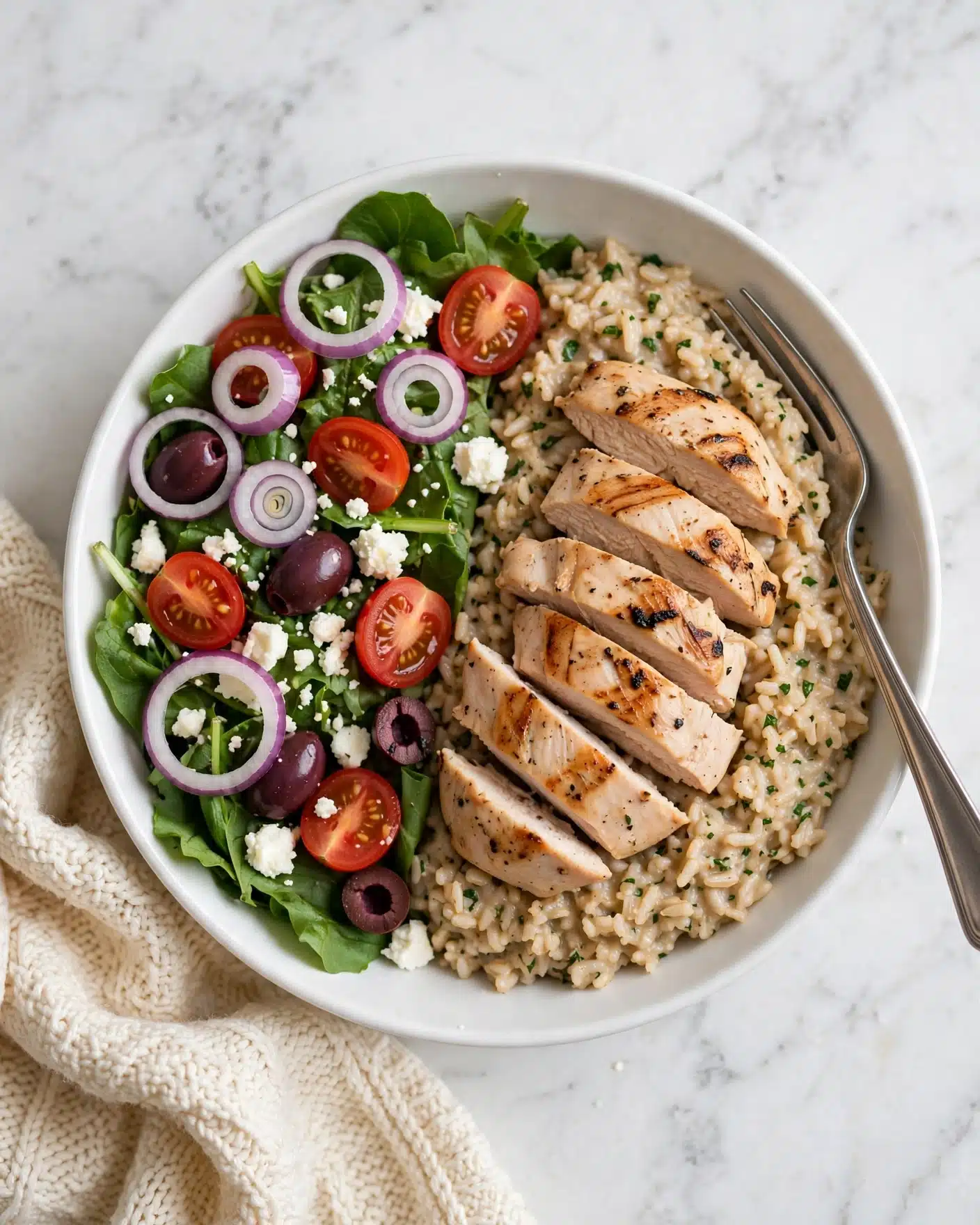 Instant Pot Greek Chicken and Rice Recipe