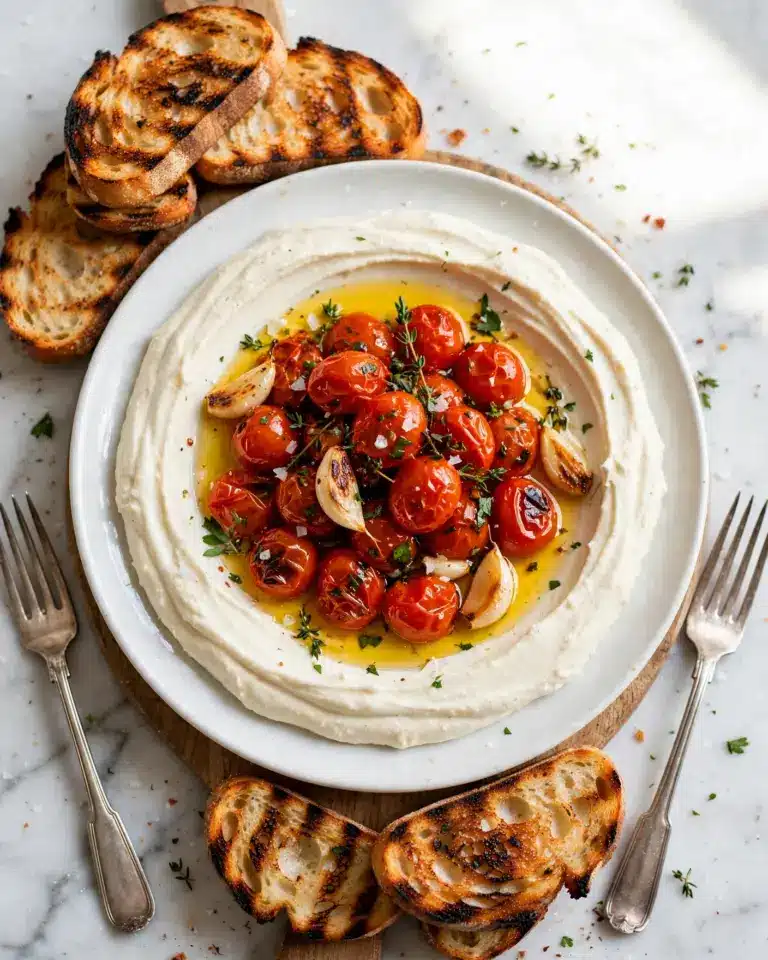 Whipped Feta with Roasted Tomatoes Recipe