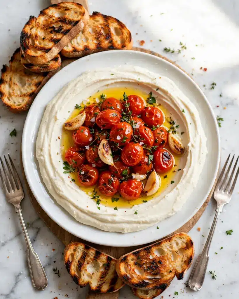 Whipped Feta with Roasted Tomatoes Recipe