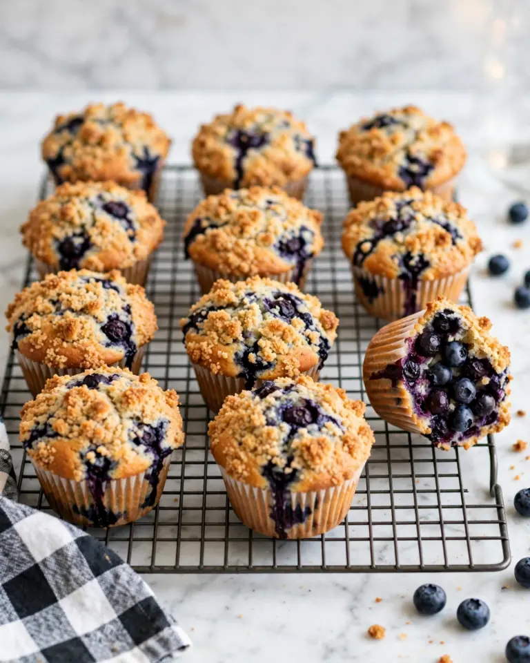 The Best Vegan Blueberry Muffins Recipe