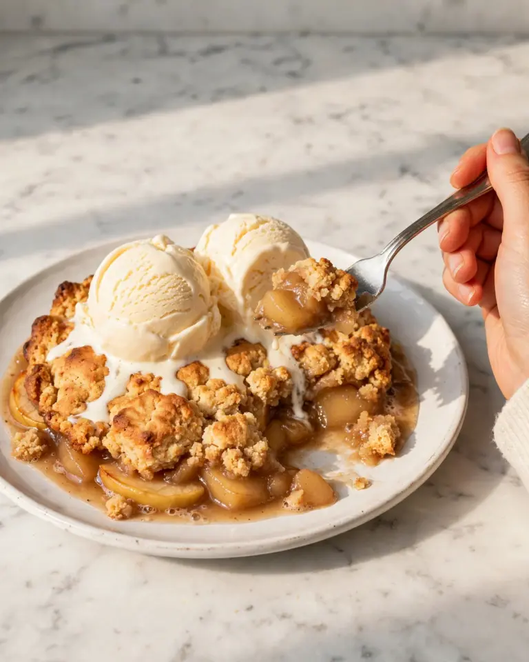 Apple Cream Cheese Dump Cake Recipe