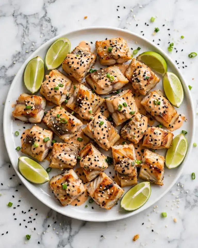 Bang Bang Salmon Bites Recipe