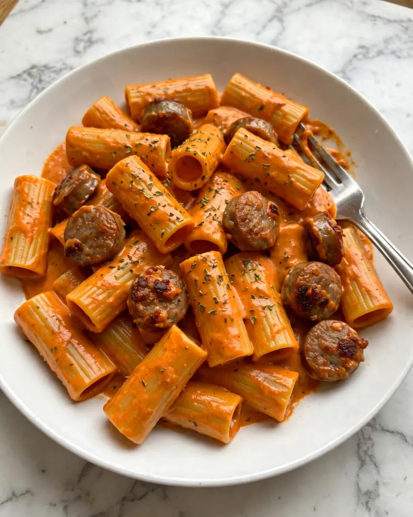 Quick Creamy Chorizo Pasta Recipe