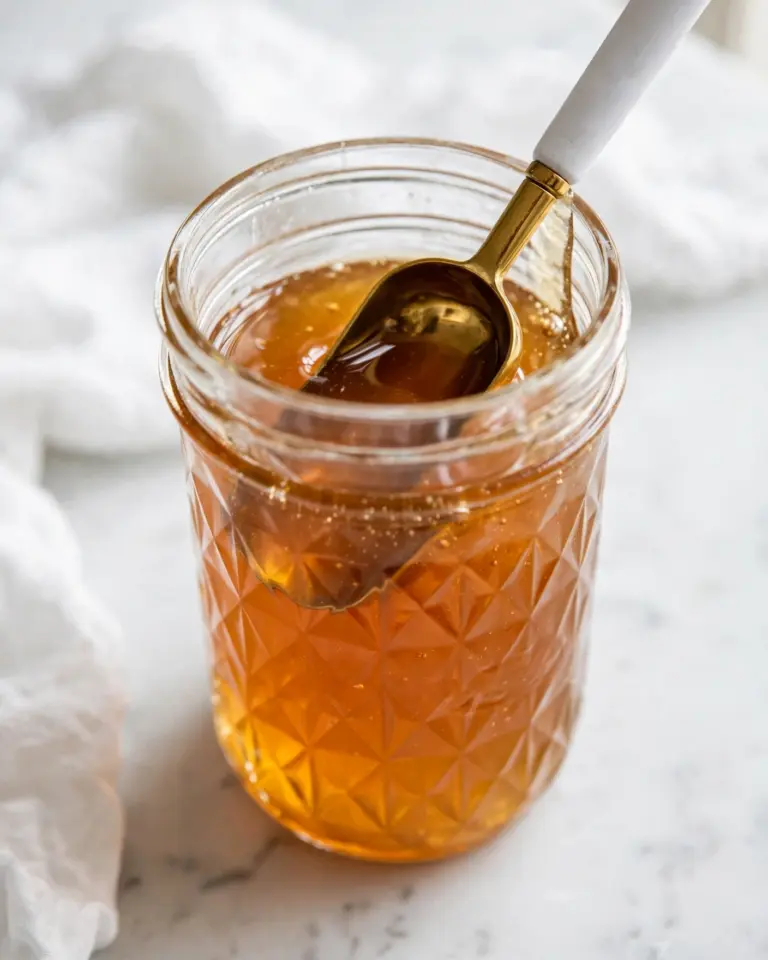 Homemade Caramel Simple Syrup Recipe