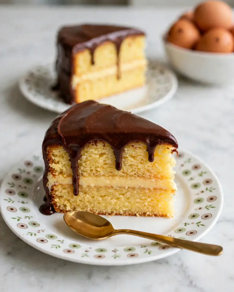 Boston Cream Pie Recipe
