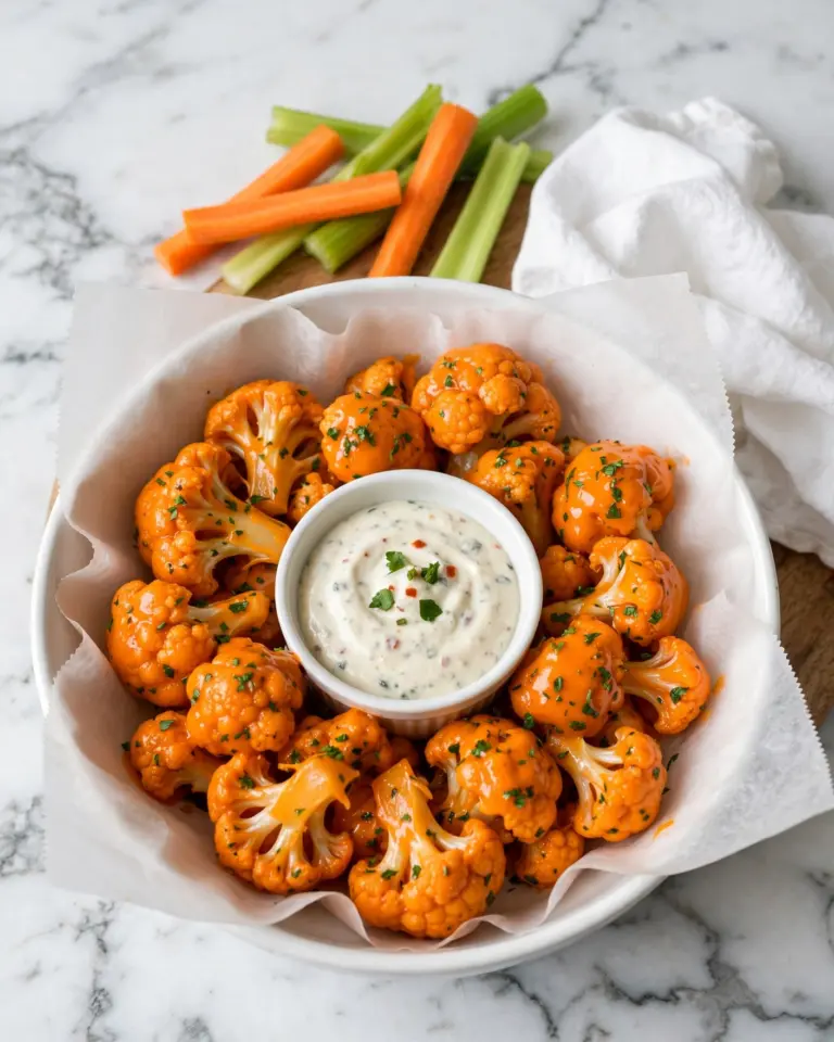 Buffalo Cauliflower Bites Recipe