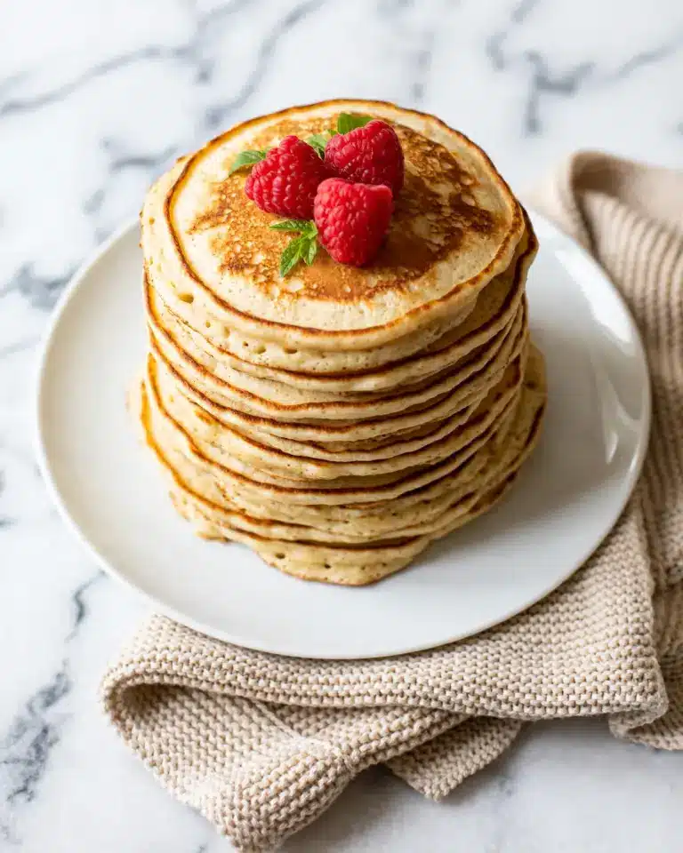 Keto Cream Cheese Pancakes with Almond Flour Recipe