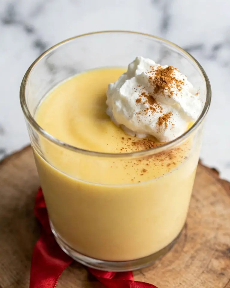 Creamy Homemade Eggnog Recipe