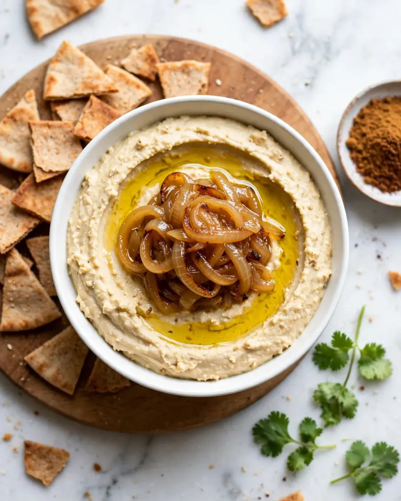 French Onion White Bean Dip Recipe