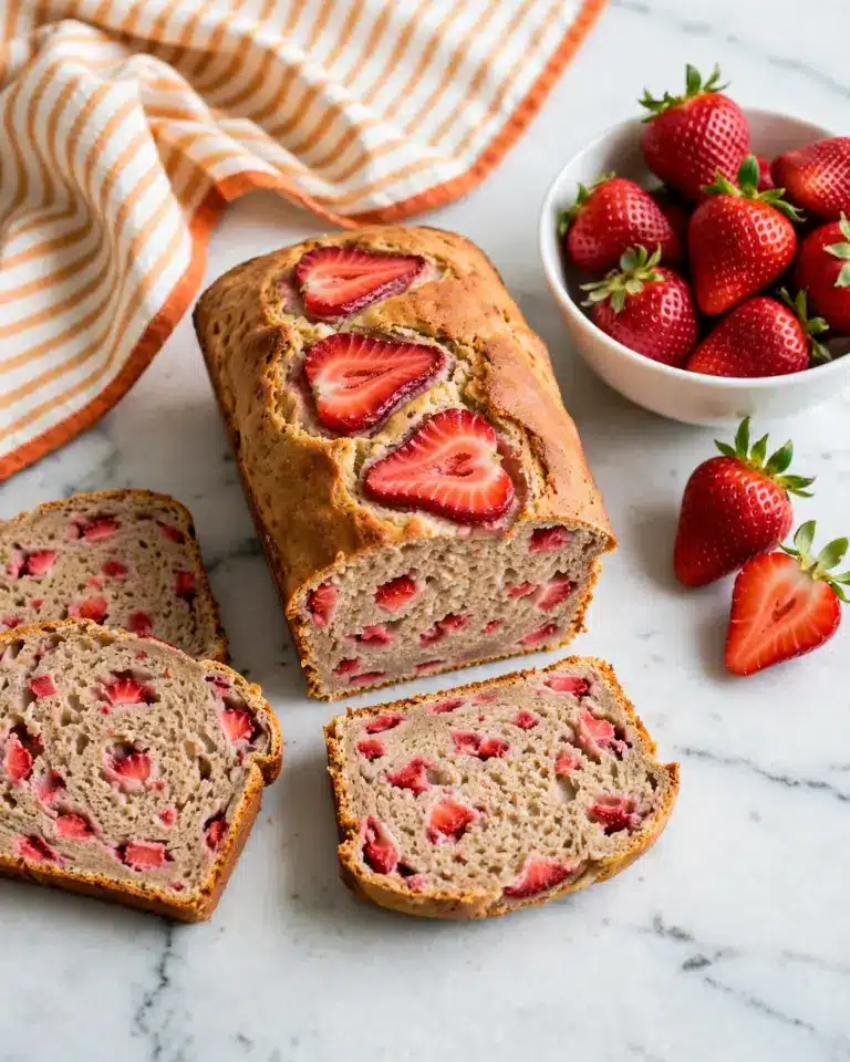 Strawberry Banana Bread Recipe