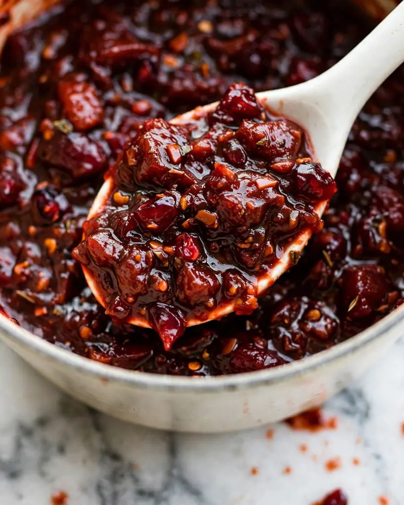 Festive Cranberry-Strawberry Christmas Jam Recipe