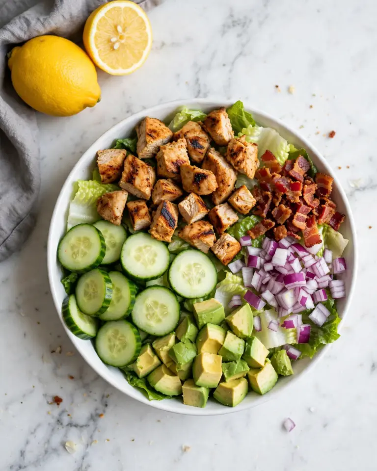 Chopped Chicken Salad With Bacon Recipe