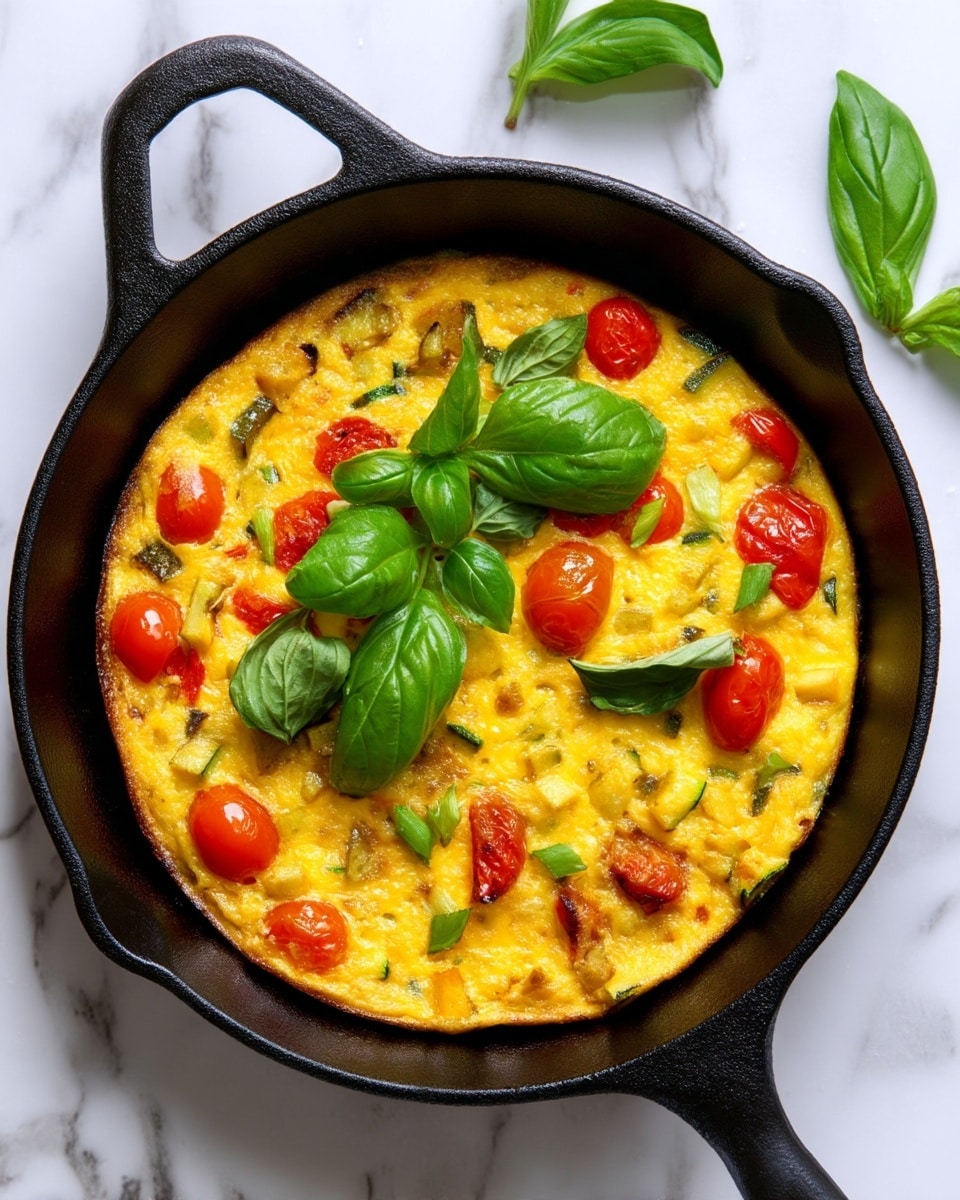 Oven-Baked Zucchini Frittata Recipe