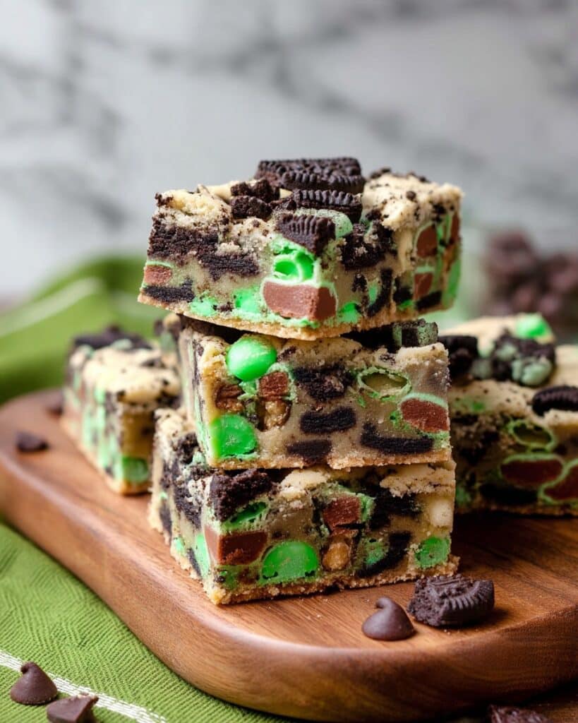Loaded M&M Oreo Cookie Bars Recipe