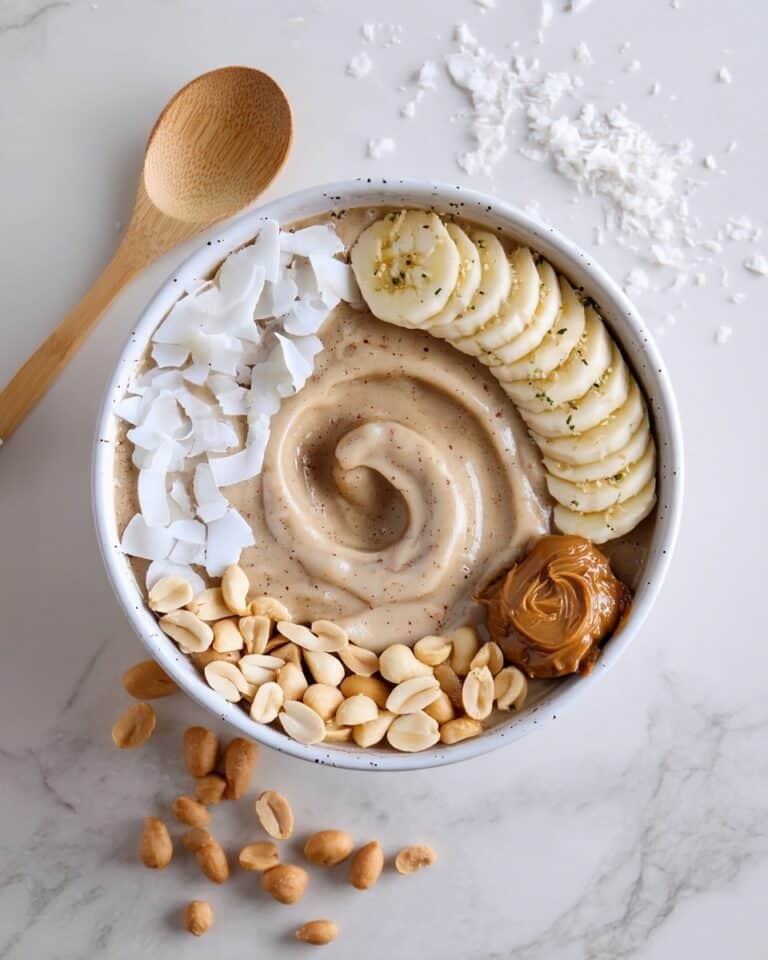 Peanut Butter Banana Smoothie Bowl Recipe