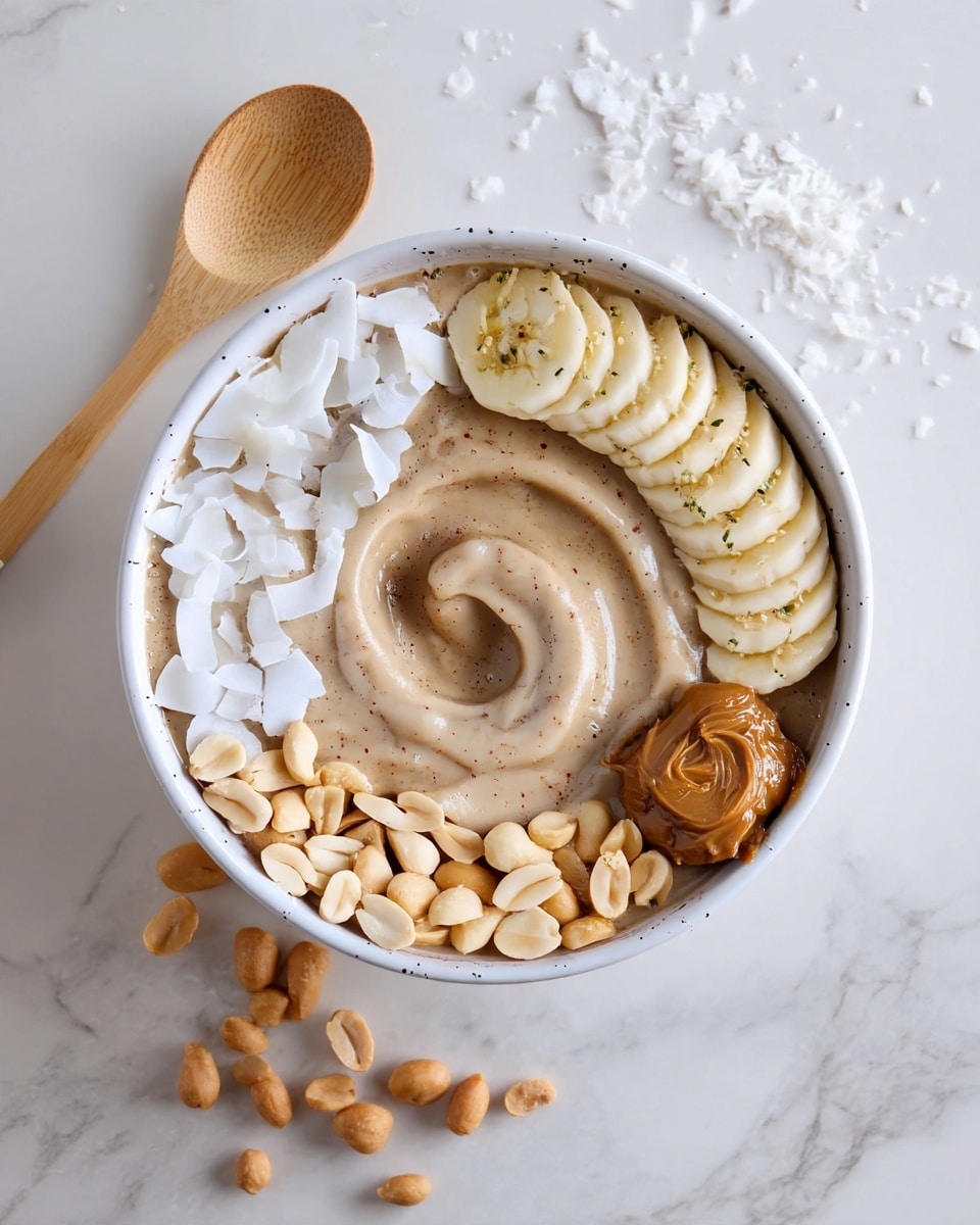 Peanut Butter Banana Smoothie Bowl Recipe