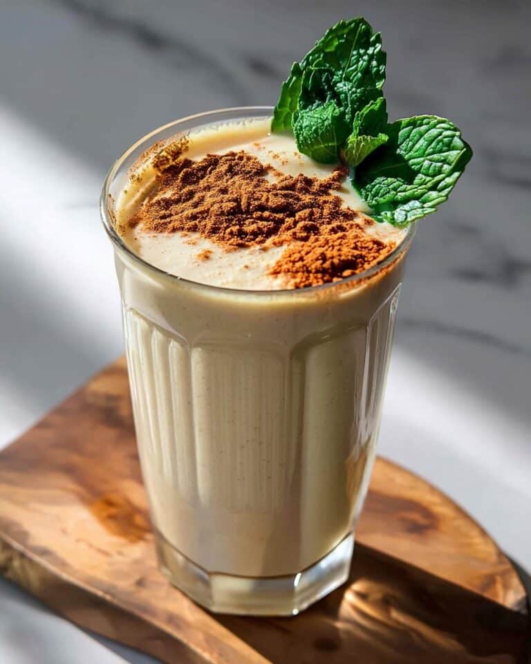 Creamy Colombian Avena Drink with Cinnamon and Nutmeg Recipe