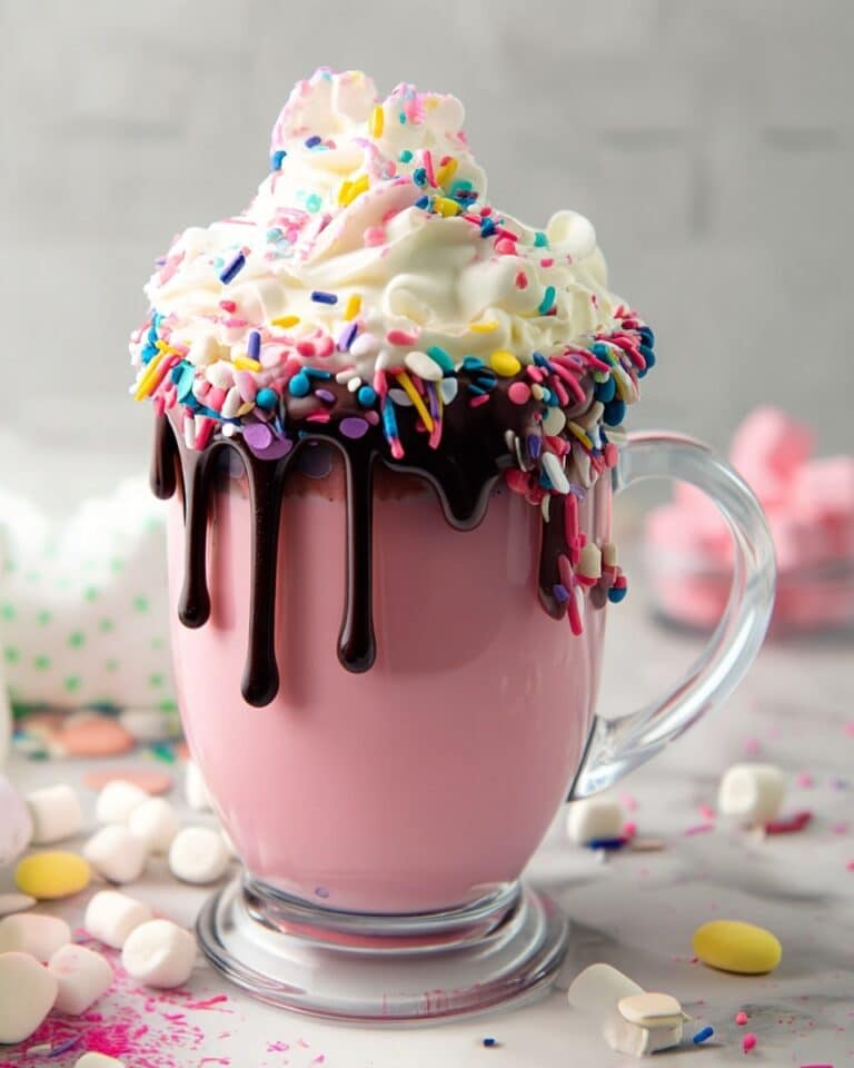 Unicorn Hot Chocolate Recipe