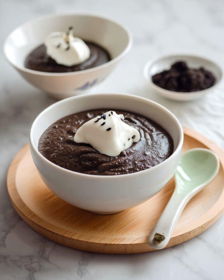 Mom's Black Sesame Soup Recipe