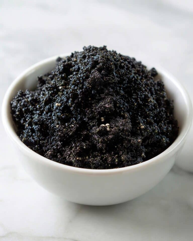 Homemade Black Sesame Paste Recipe