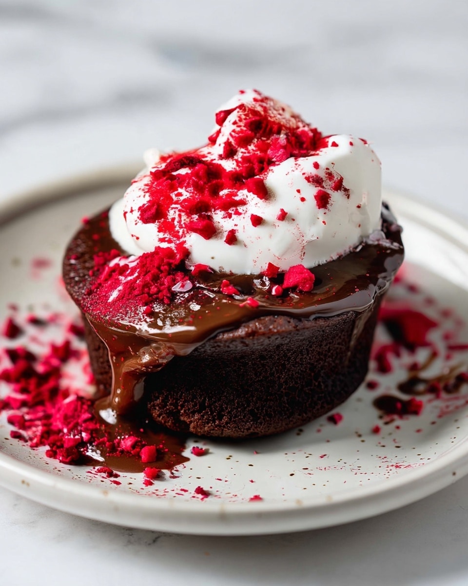 Mini Flourless Chocolate Cake Recipe