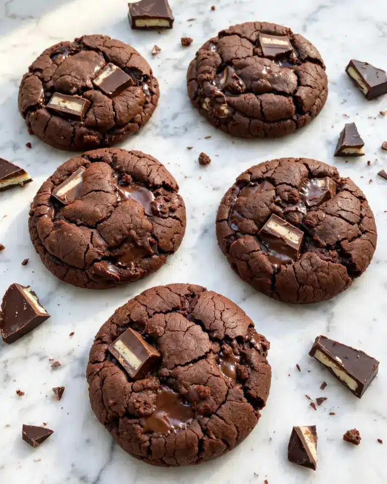 Double Chocolate Andes Mint Cookies Recipe