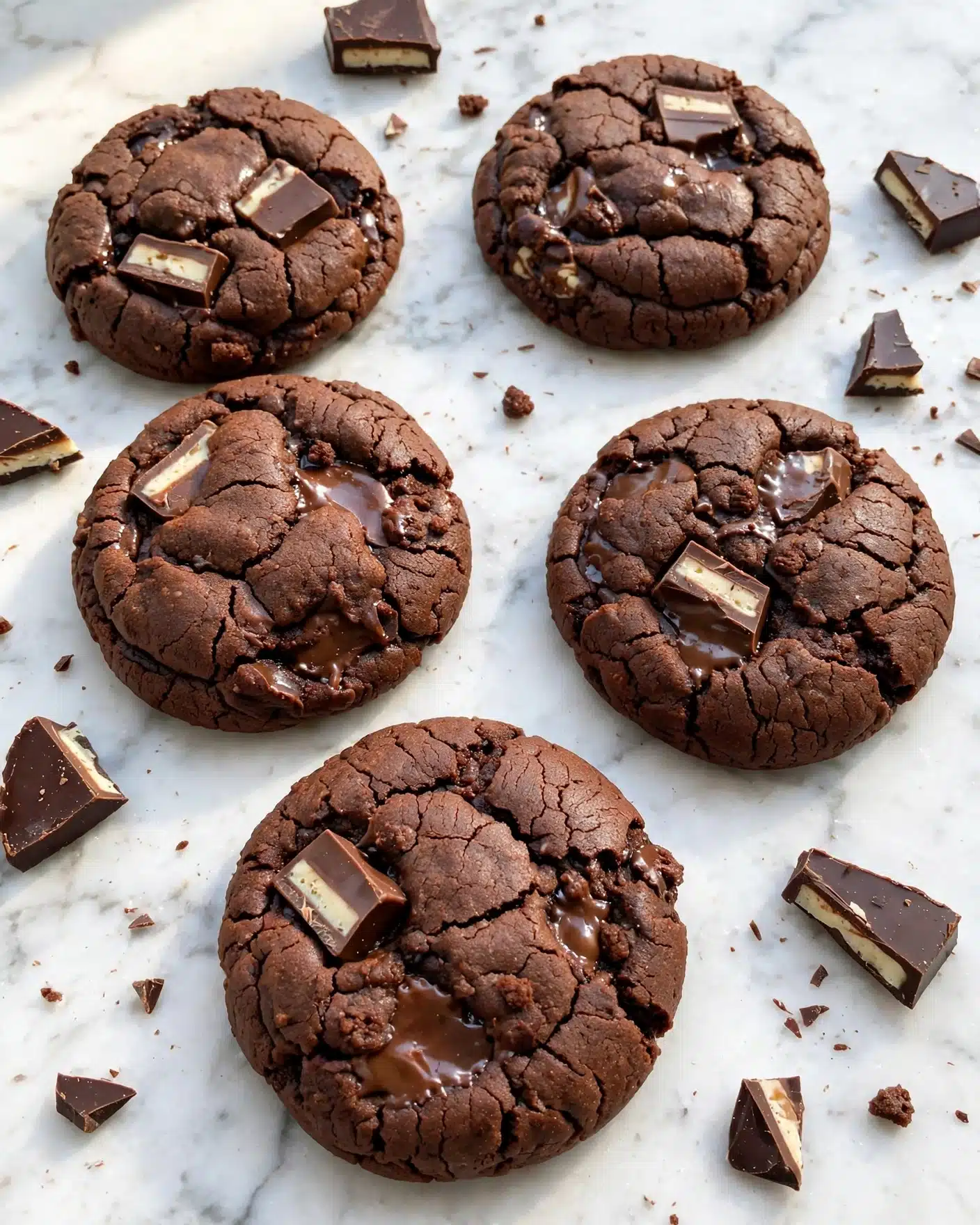 Double Chocolate Andes Mint Cookies Recipe