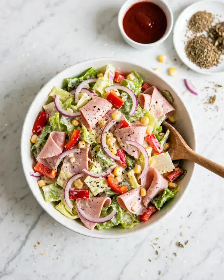 Italian Grinder Salad (Chopped Sub Salad) Recipe