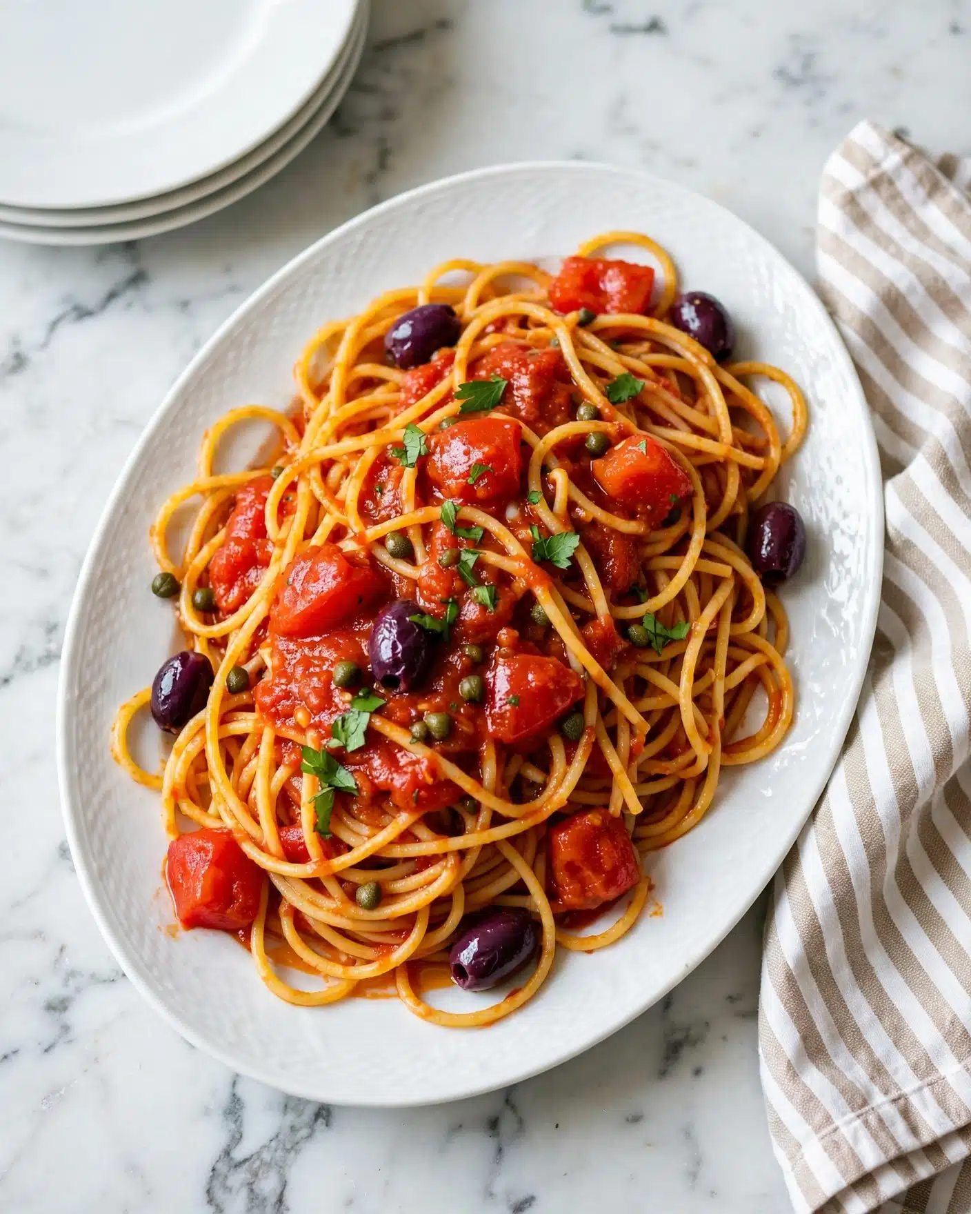Pasta Puttanesca Recipe