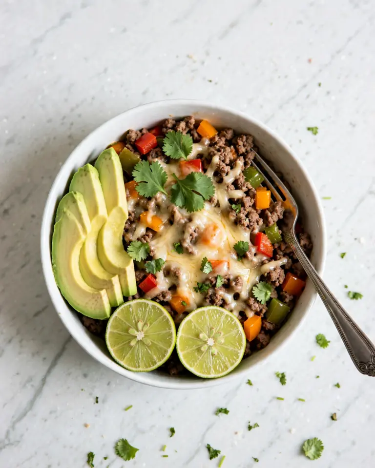Southwest Ground Beef and Sweet Potato Skillet Recipe