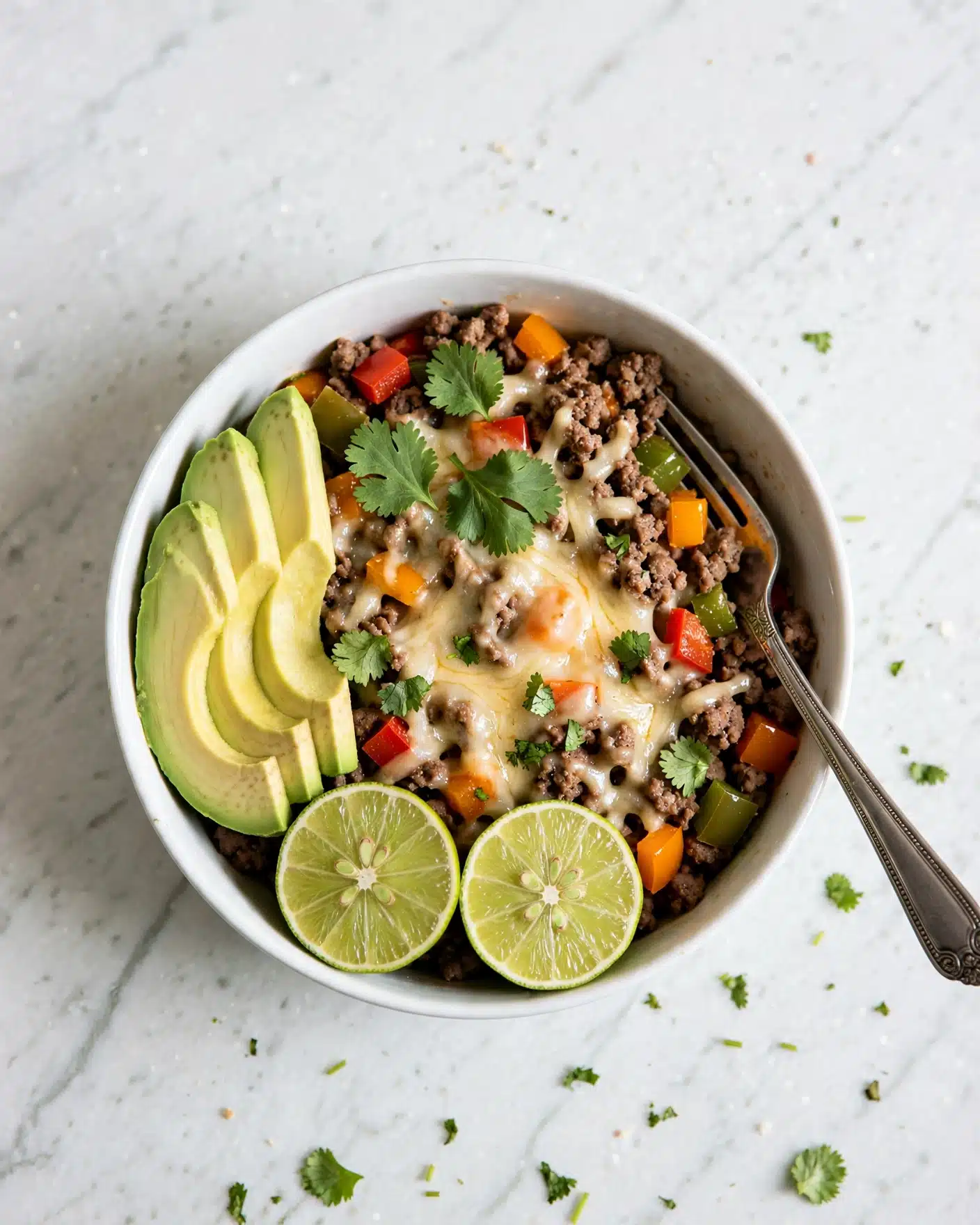 Southwest Ground Beef and Sweet Potato Skillet Recipe