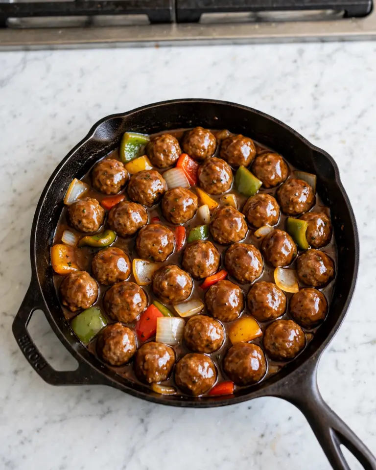 Sweet and Sour Meatballs Recipe