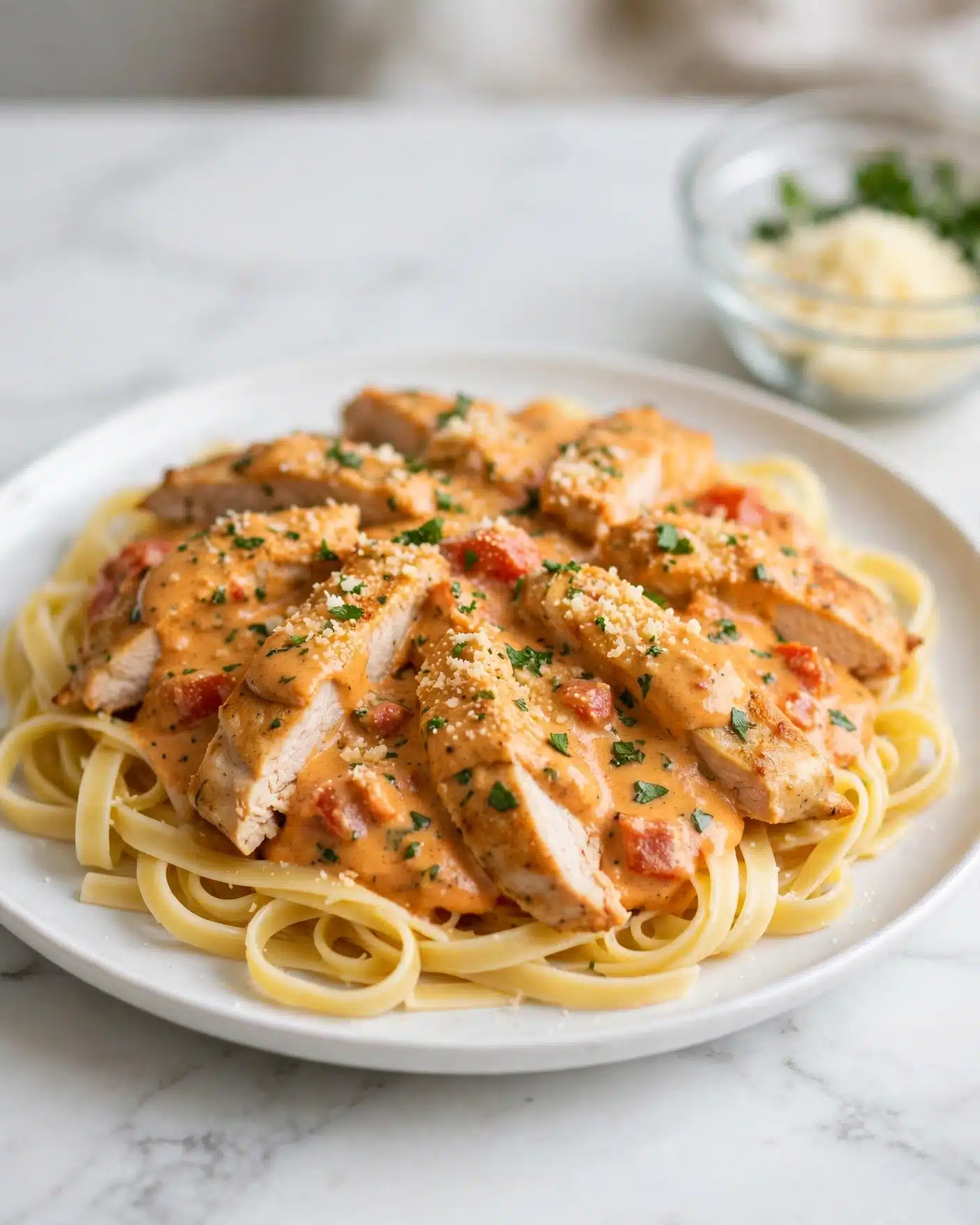 Slow Cooker Creamy Tomato Basil Chicken Recipe