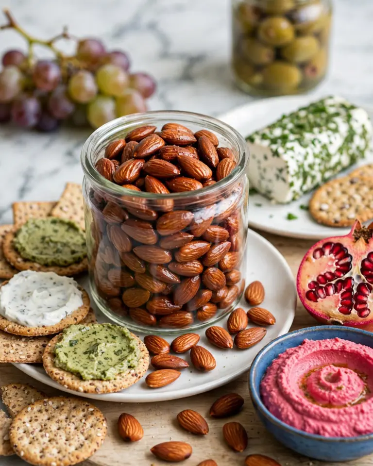 Smoky Maple Spiced Almonds Recipe
