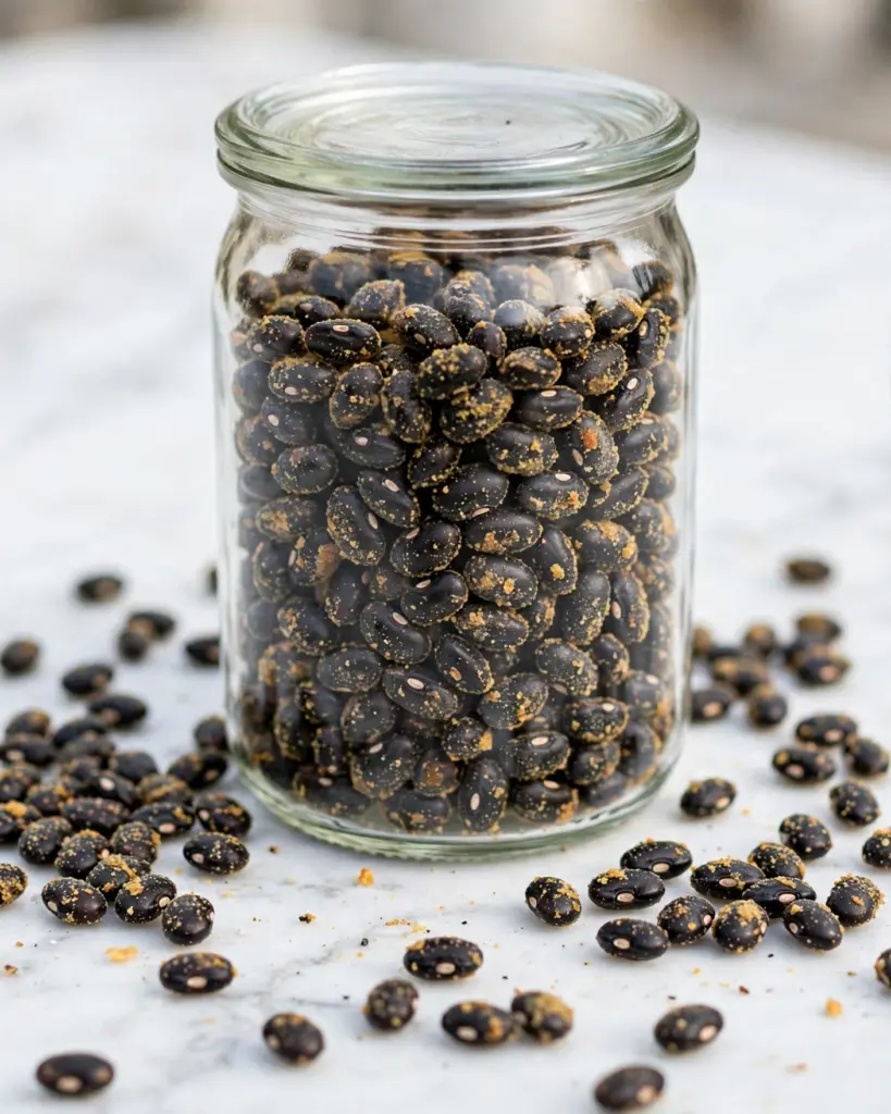 Roasted Parmesan Black Beans (Oven or Air Fryer Recipe) Recipe
